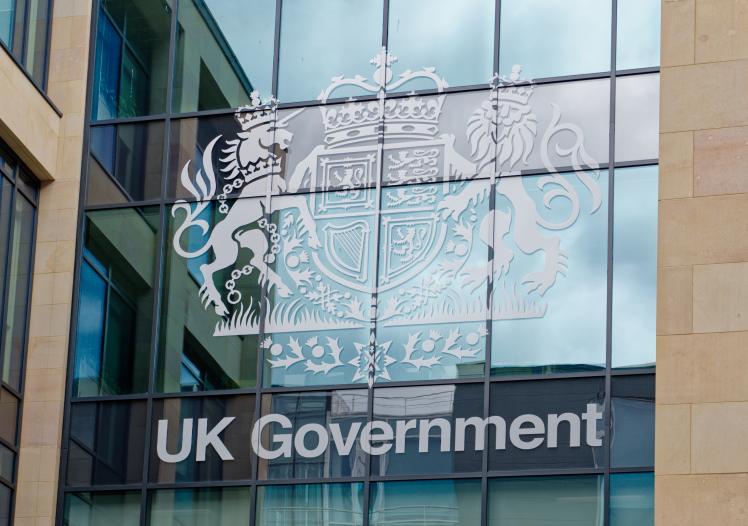 UK government coat of arms 