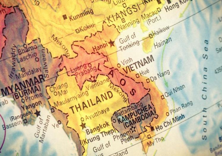 Asia map
