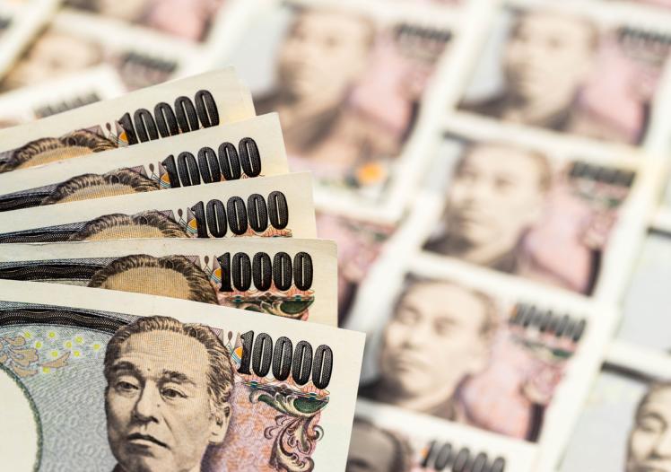 Japanese ten thousand yen banknote