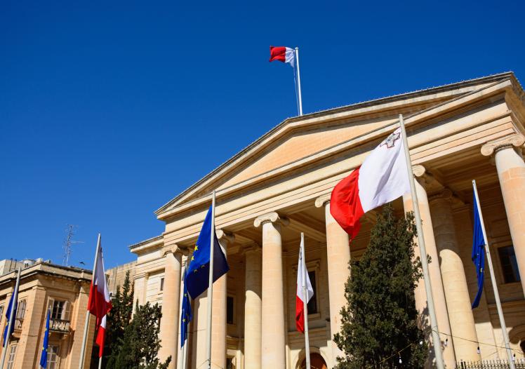 Law court building, Valletta