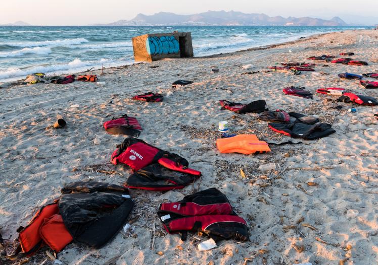 Life savers of refugees in Greece 
