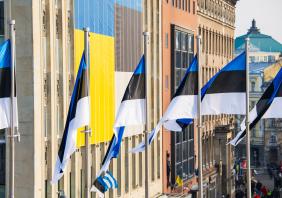 Estonian flags 