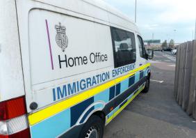 Immigration Enforcement Van 