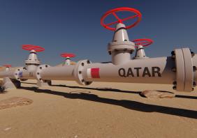 Qatar gas pipeline