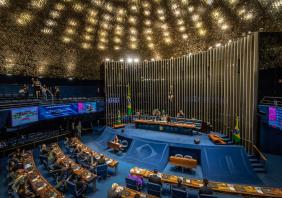 Brazil's Federal Senate Plenary Chamber