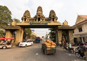 Border crossing Cambodia 