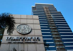 Building of Ministry of Finance in Bangkok, Thailand 