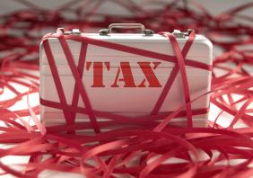 Tax red tape concept