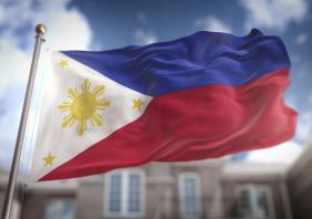 Philippines Flag 3D Rendering