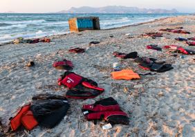 Life savers of refugees in Greece 