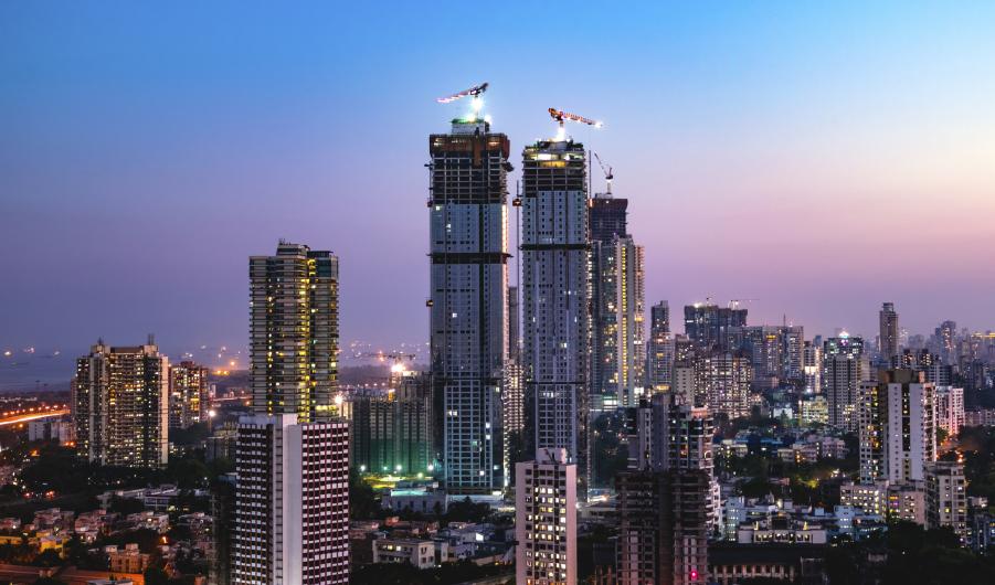 Mumbai skyline