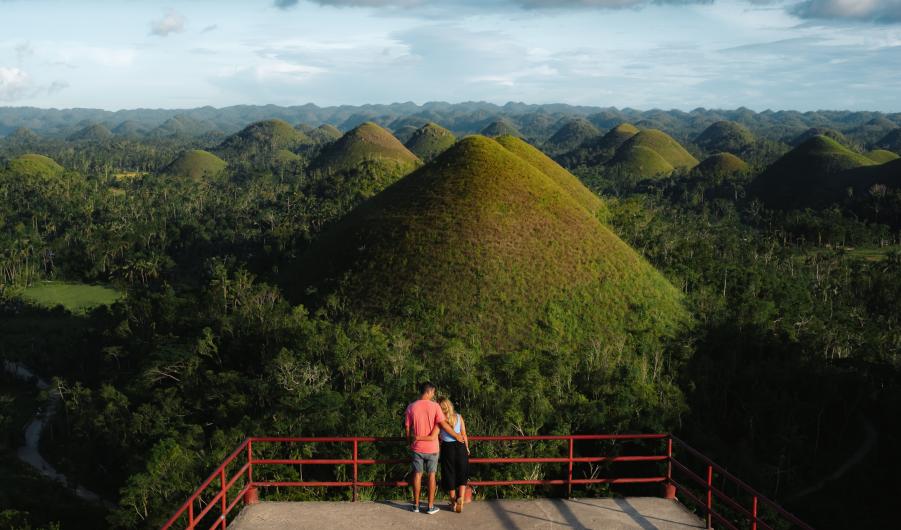Chocolate Hills of Bohol, Philippines