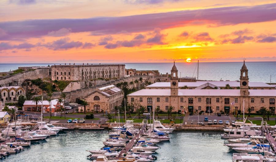 Kings Wharf at sunset