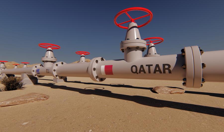 Qatar gas pipeline