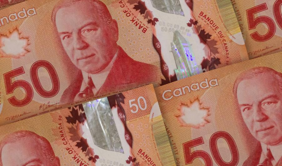 Canadian dollars