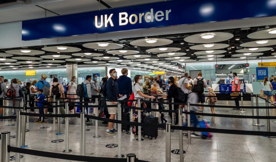 UK Borders in Terminal 5