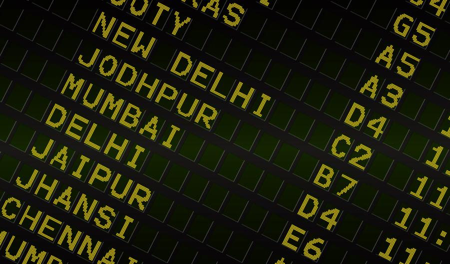 airport departures