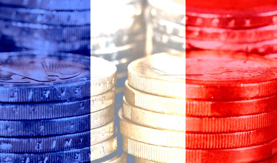 lag of France, Economy and Euro Money 