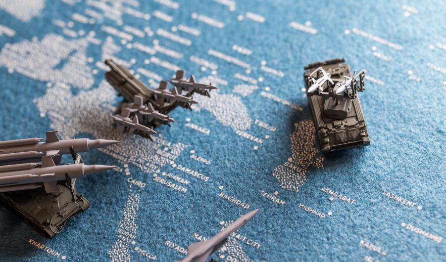 missile launcher on the map 