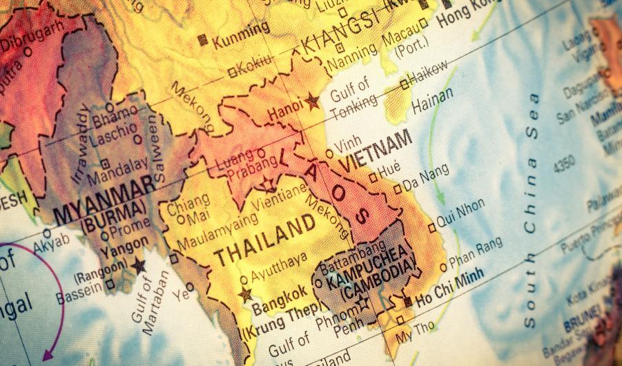 Asia map