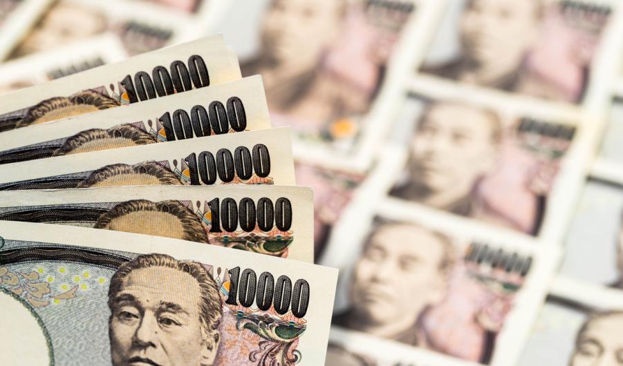 Japanese ten thousand yen banknote