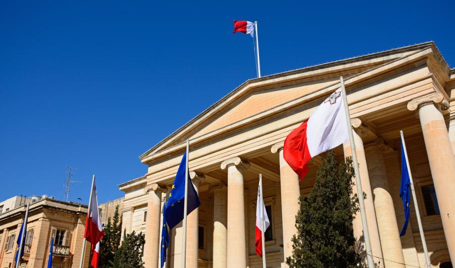 Law court building, Valletta