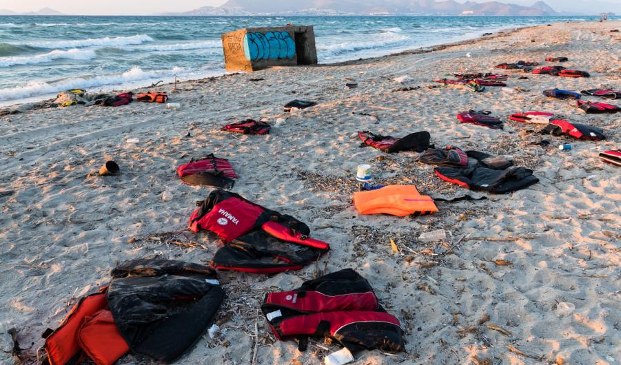 Life savers of refugees in Greece 