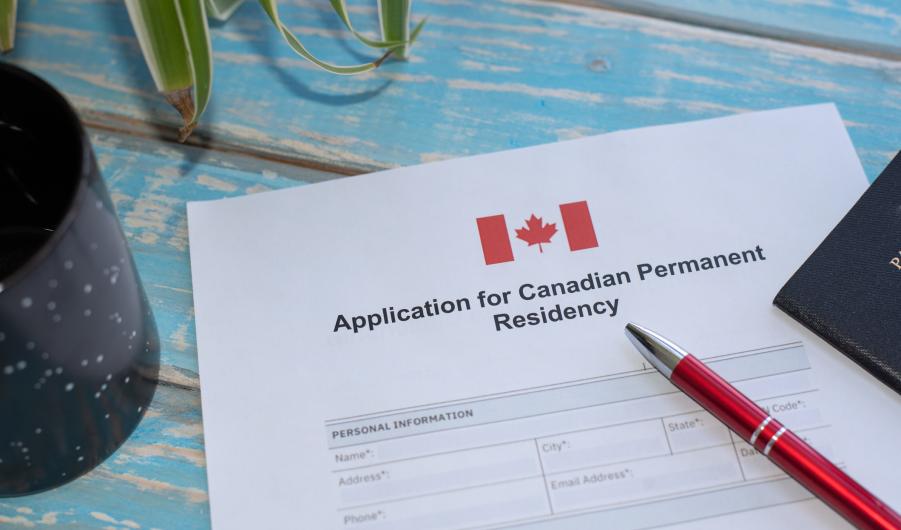 Application for Canadian permanent residency
